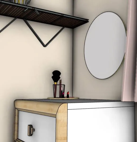 Art Déco au naturel - Décoration et agencement d'une chambre